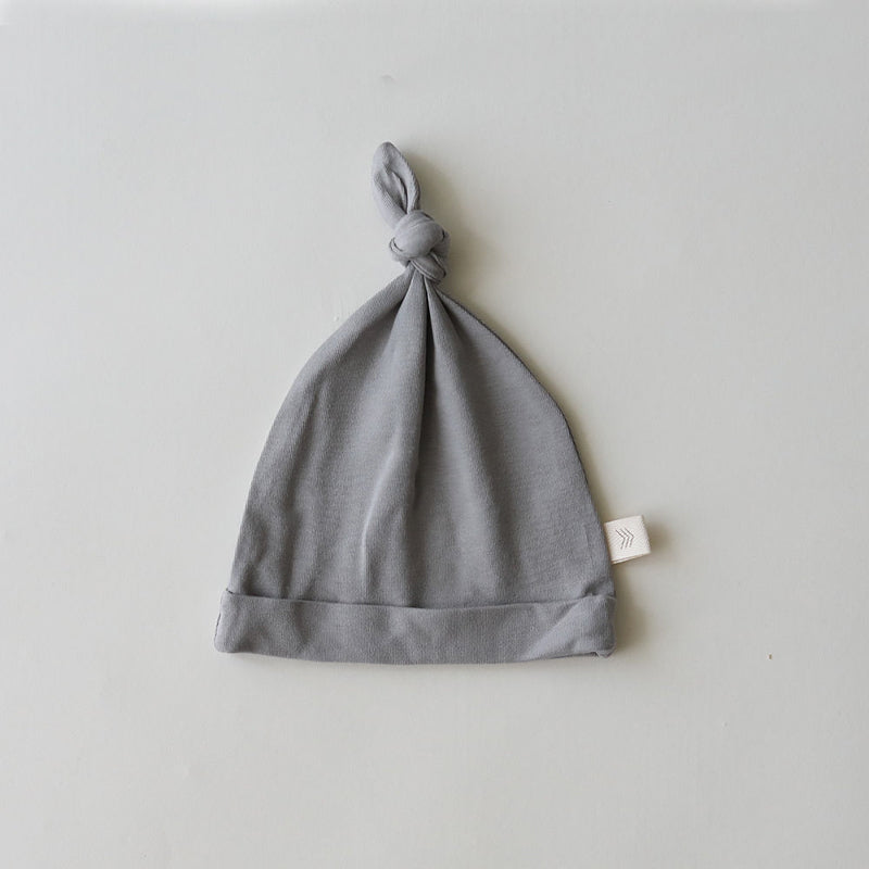 Long Sleeve Wrap Onesie + High Belly Pant + Hat | Stone